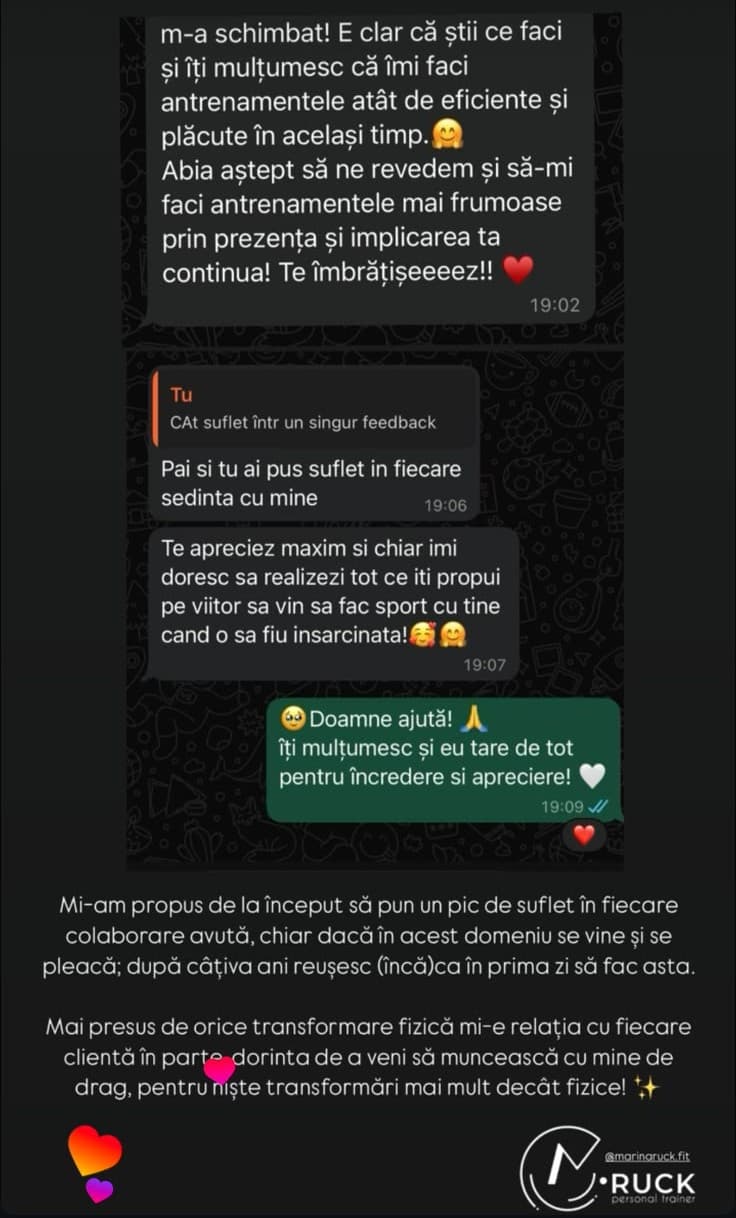 Feedback real clientă Marina Ruck #13