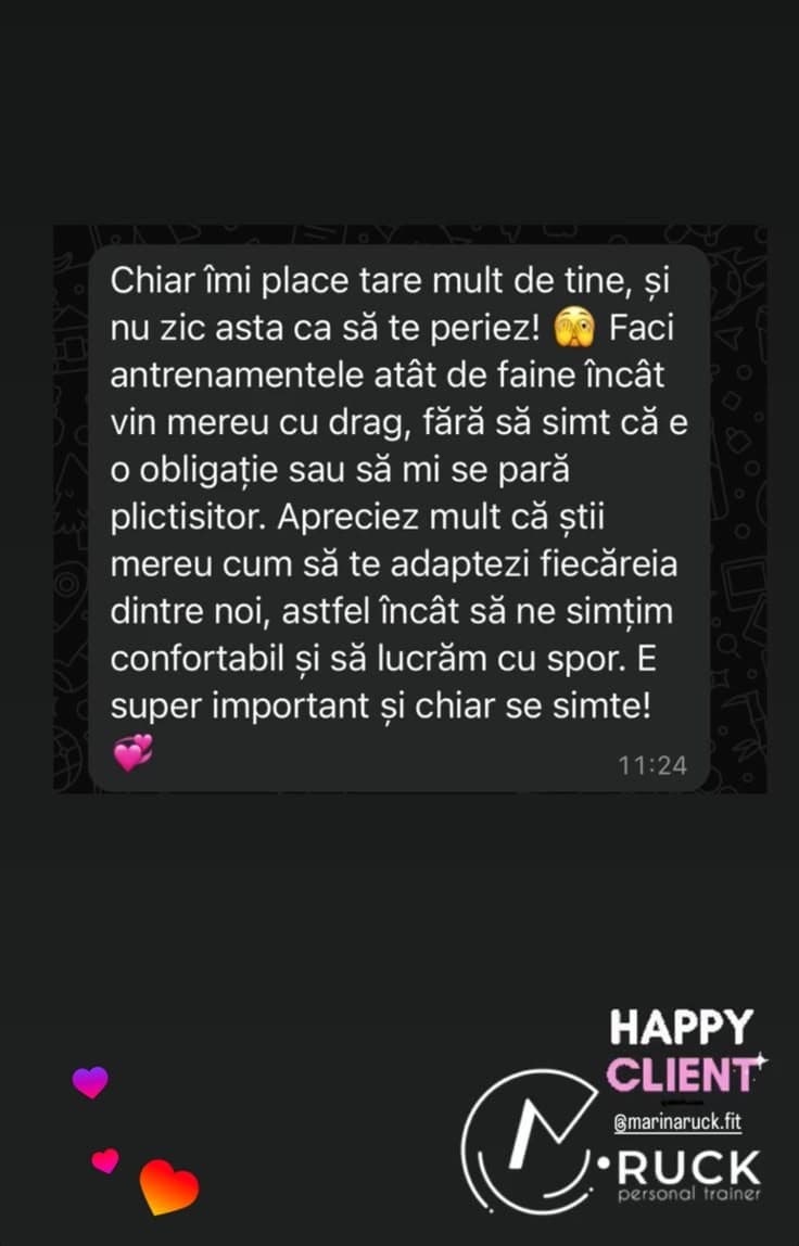 Feedback real clientă Marina Ruck #16