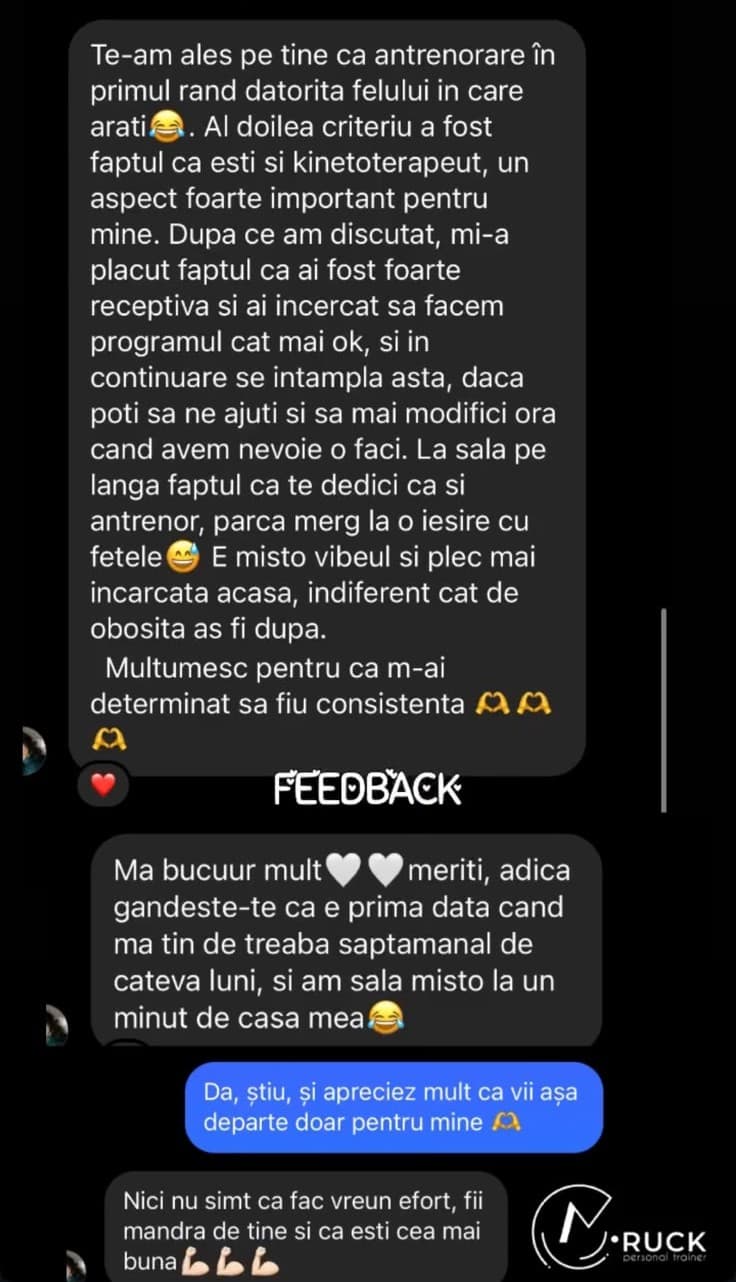 Feedback real clientă Marina Ruck #32
