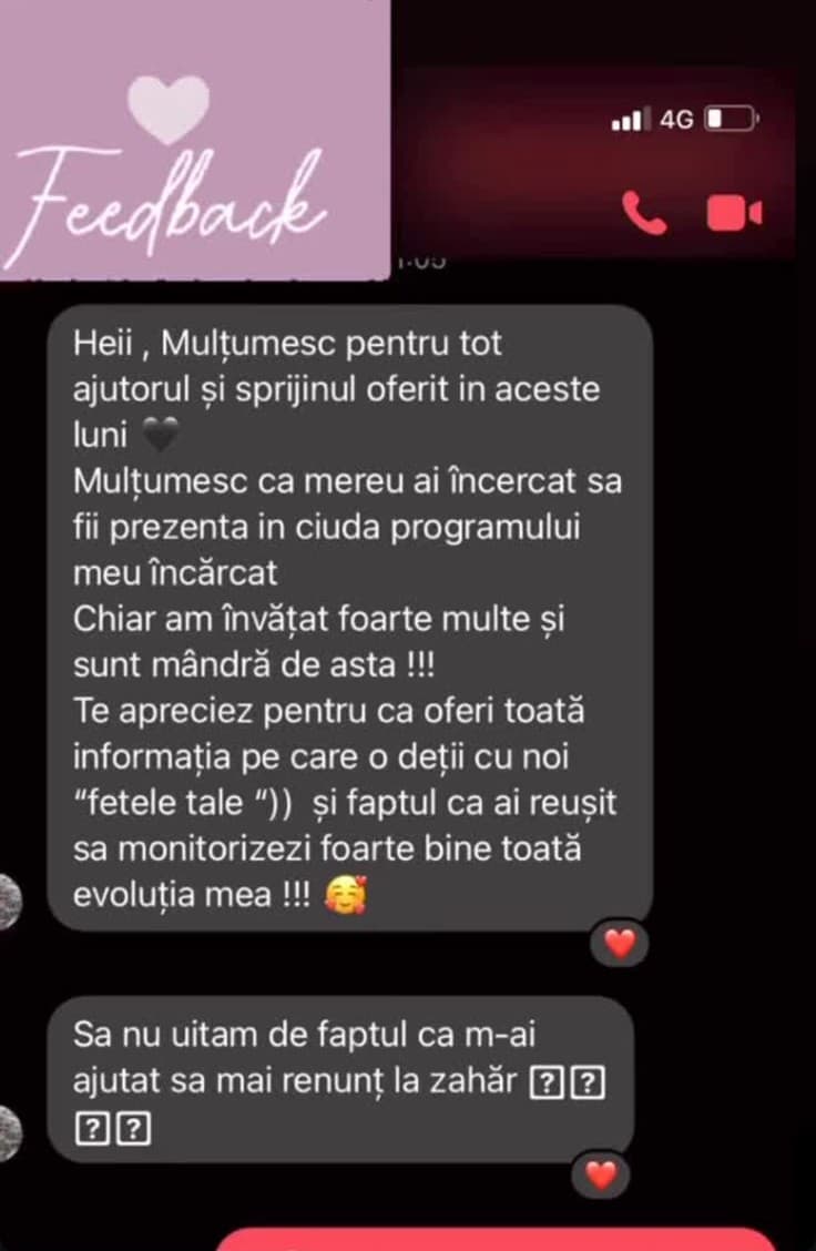 Feedback real clientă Marina Ruck #40