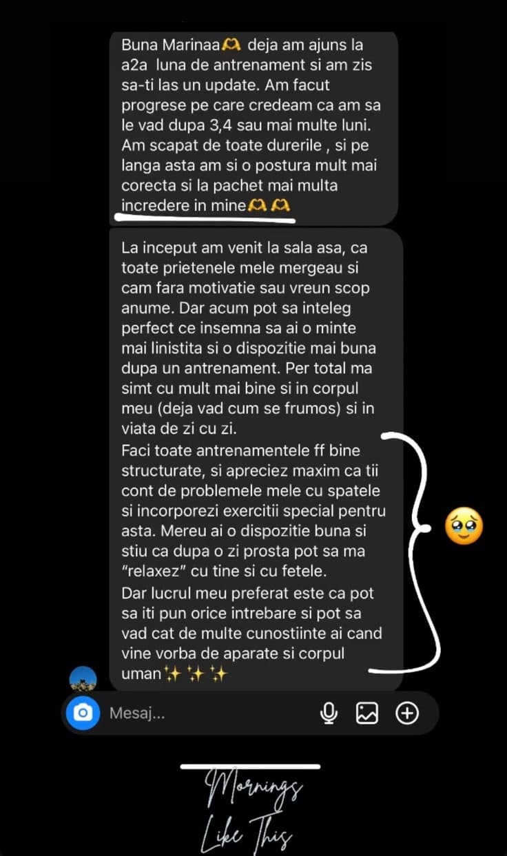 Feedback real clientă Marina Ruck #41