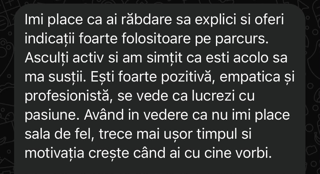Feedback real clientă Marina Ruck #46