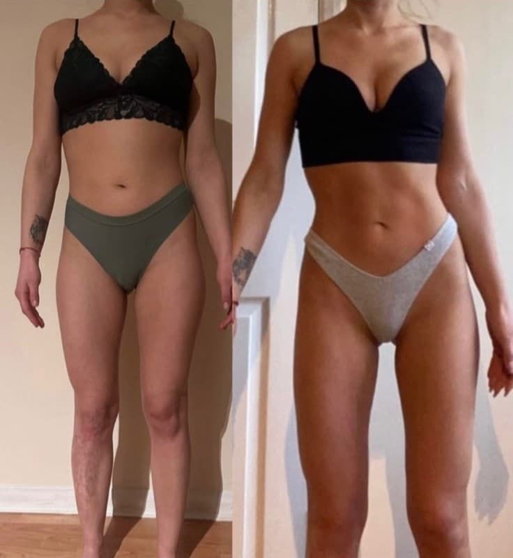Transformare corporală clientă Marina Ruck #1