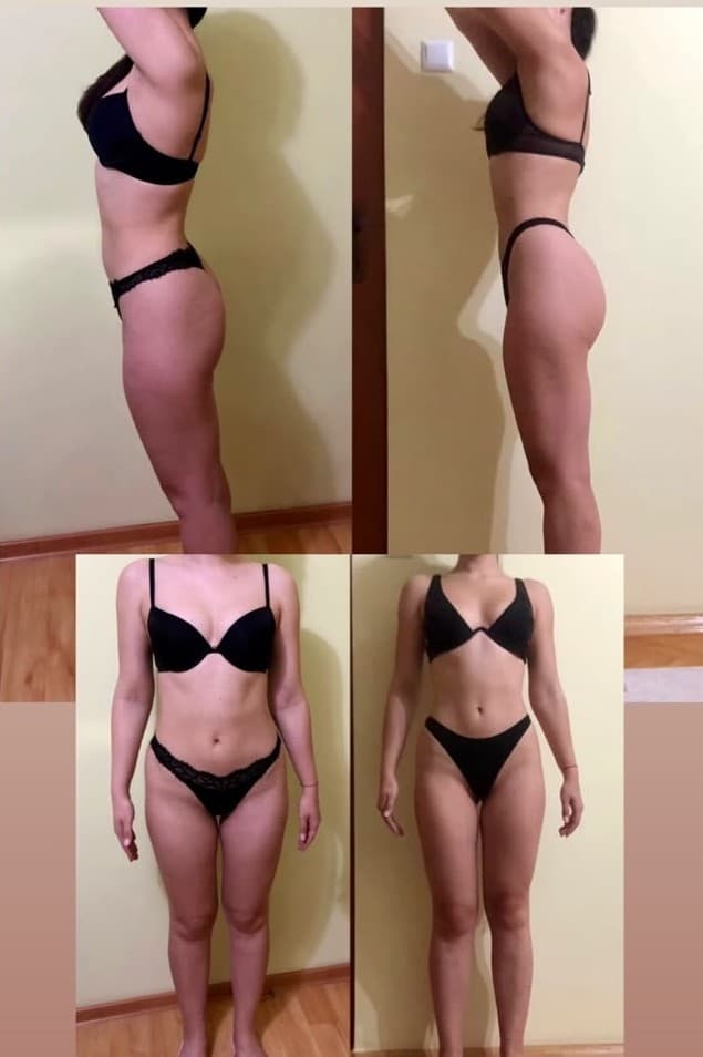 Transformare corporală clientă Marina Ruck #11