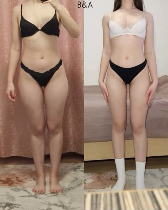 Transformare corporală clientă Marina Ruck #13