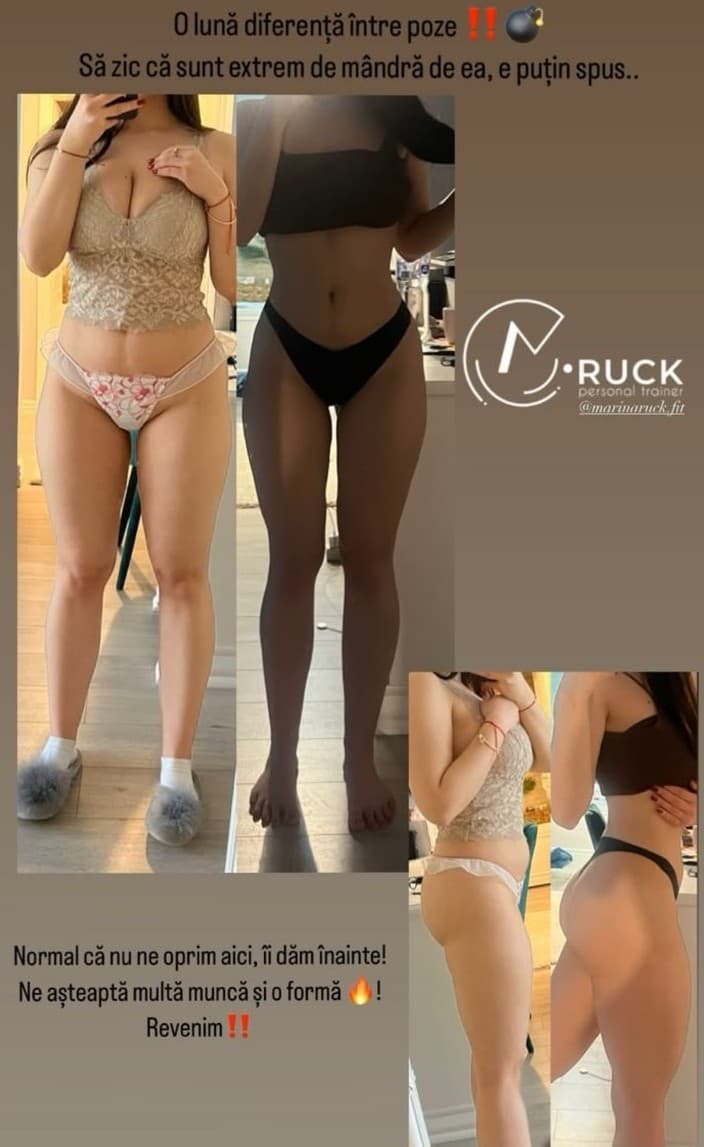 Transformare corporală clientă Marina Ruck #18
