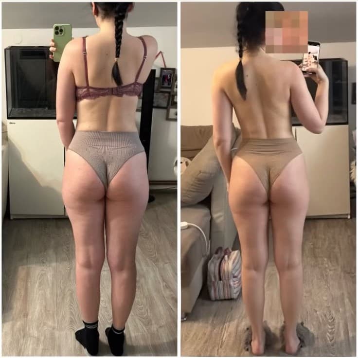 Transformare corporală clientă Marina Ruck #2