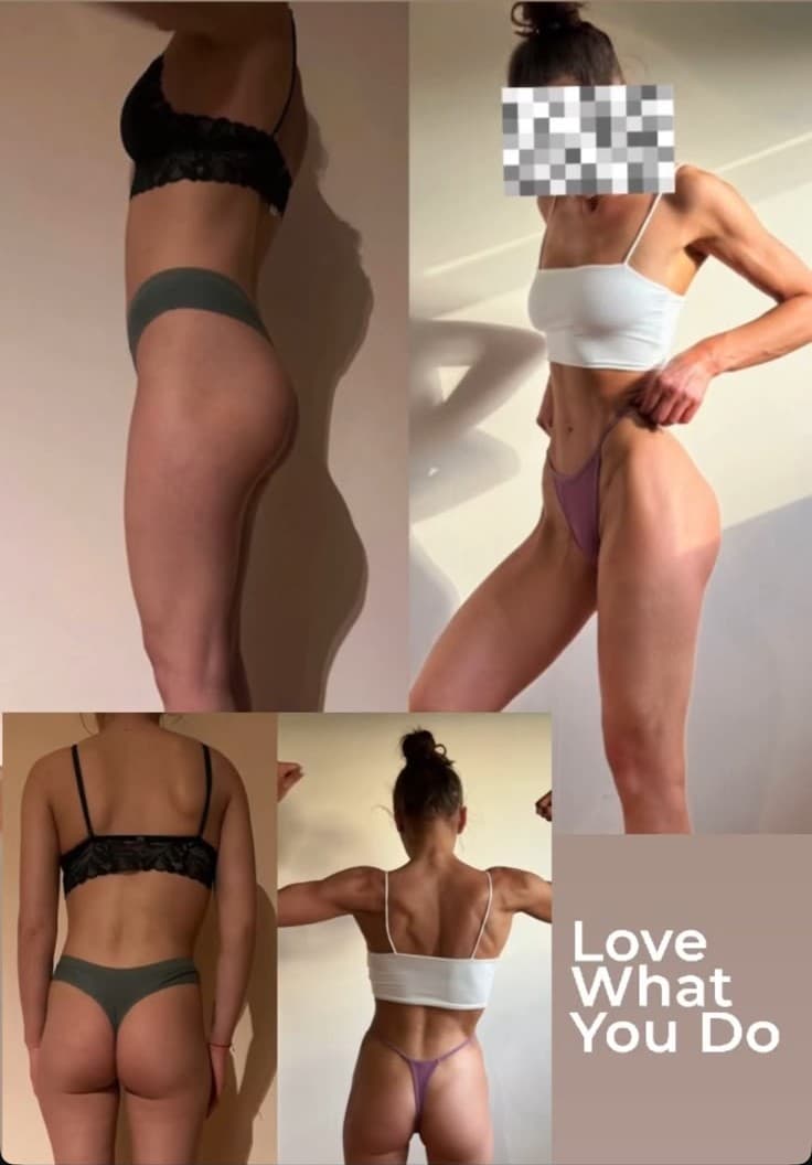Transformare corporală clientă Marina Ruck #4