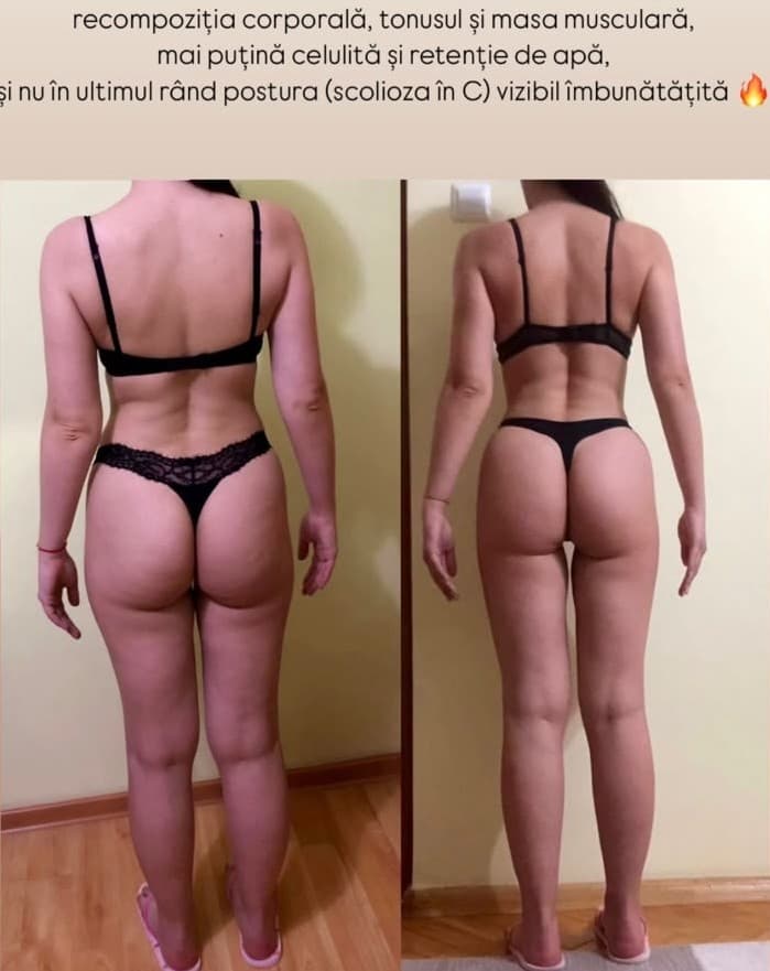 Transformare corporală clientă Marina Ruck #5